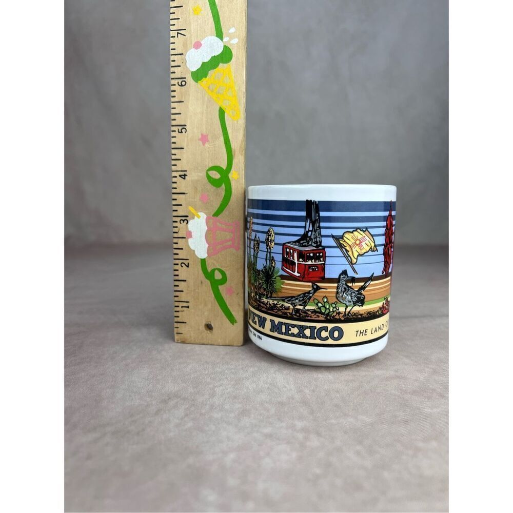 Vintage 1986 New Mexico State Coffee Mug Cowboy Western - Picture 8 of 9